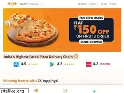 Sites similar to mojopizza.in
