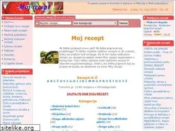 Sites similar to mojrecept.net