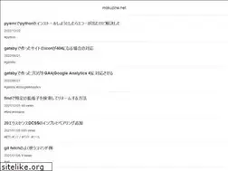 Sites similar to mokuzine.net