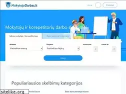 Sites similar to mokytojodarbas.lt