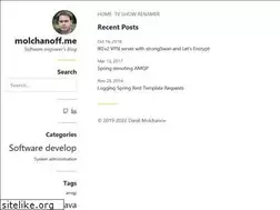 Sites similar to molchanoff.me