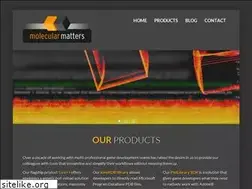 Sites similar to molecular-matters.com