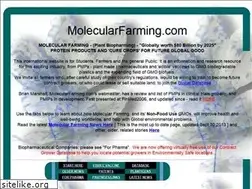 Sites similar to molecularfarming.com