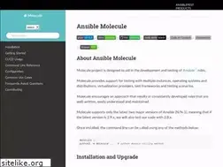 Sites similar to molecule.readthedocs.io