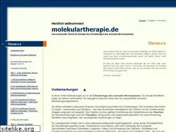Sites similar to molekulartherapie.de