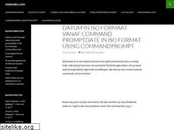 Sites similar to molensky.com