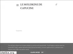 Sites similar to moleskinedecapucine.blogspot.com