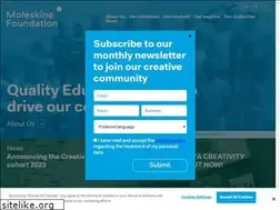 Sites similar to moleskinefoundation.org
