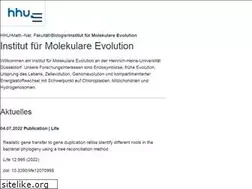 Sites similar to molevol.hhu.de