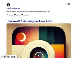 Sites similar to molodtsov.me