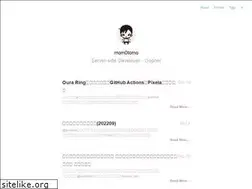 Sites similar to mom0tomo.github.io