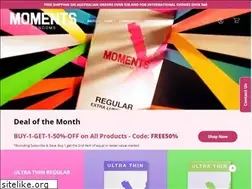 Sites similar to momentscondoms.com.au