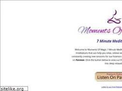 Sites similar to momentsofmagic.com