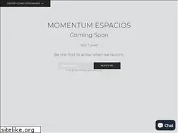 Sites similar to momentumespacios.com
