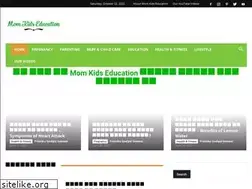 Sites similar to momkidseducation.com