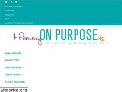 Sites similar to mommyonpurpose.com