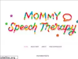 Sites similar to mommyspeechtherapy.com