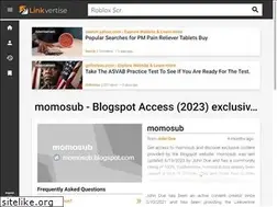 Sites similar to momosub.blogspot.com