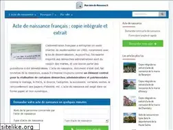 Sites similar to mon-acte-de-naissance.fr