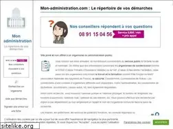 Sites similar to mon-administration.com