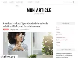 Sites similar to mon-article.com