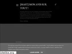 Sites similar to mon-avis-sur-tout.com