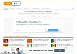 Sites similar to mon-bac.net