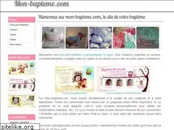 Sites similar to mon-bapteme.com