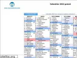 Sites similar to mon-calendrier.com