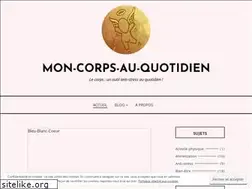 Sites similar to mon-corps-au-quotidien.com