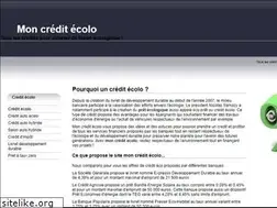 Sites similar to mon-credit-ecolo.com