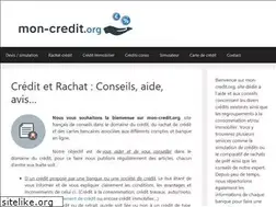 Sites similar to mon-credit.org