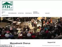 Sites similar to monadnock-chorus.org