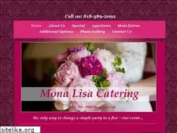 Sites similar to monalisacatering.com