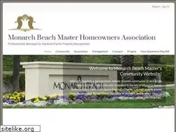 Sites similar to monarchbeachhoa.org