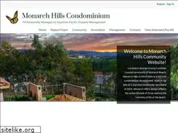 Sites similar to monarchhillshoa.com