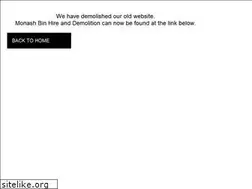 Sites similar to monashbinhireanddemolition.com.au