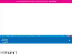 Sites similar to monashchildrenshospital.org