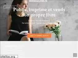 Sites similar to monbeaulivre.fr