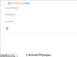 Sites similar to monbilansportsante.fr