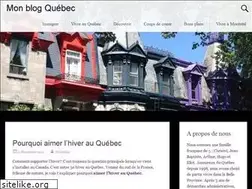 Sites similar to monblogquebec.com