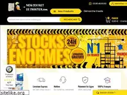 Sites similar to moncoffretdechantier.com