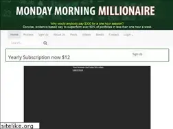 Sites similar to mondaymorningmillionaire.com