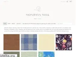 Sites similar to mondaysmilk.com