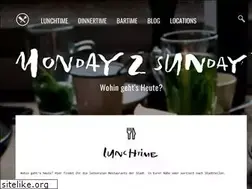Sites similar to mondaytosunday.de