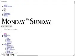 Sites similar to mondaytosundaystore.com