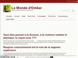 Sites similar to monde-omkar.com