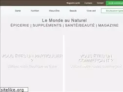 Sites similar to mondenaturel.ca