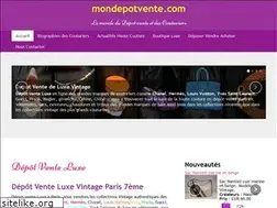 Sites similar to mondepotvente.com
