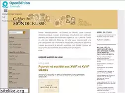 Sites similar to monderusse.revues.org